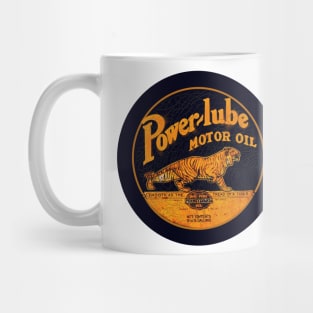 Vintage_Power_Lube_Motor_Oil_Garage_Sign Mug